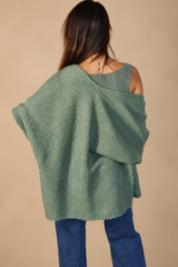 Gilet doux ouvert – Femme